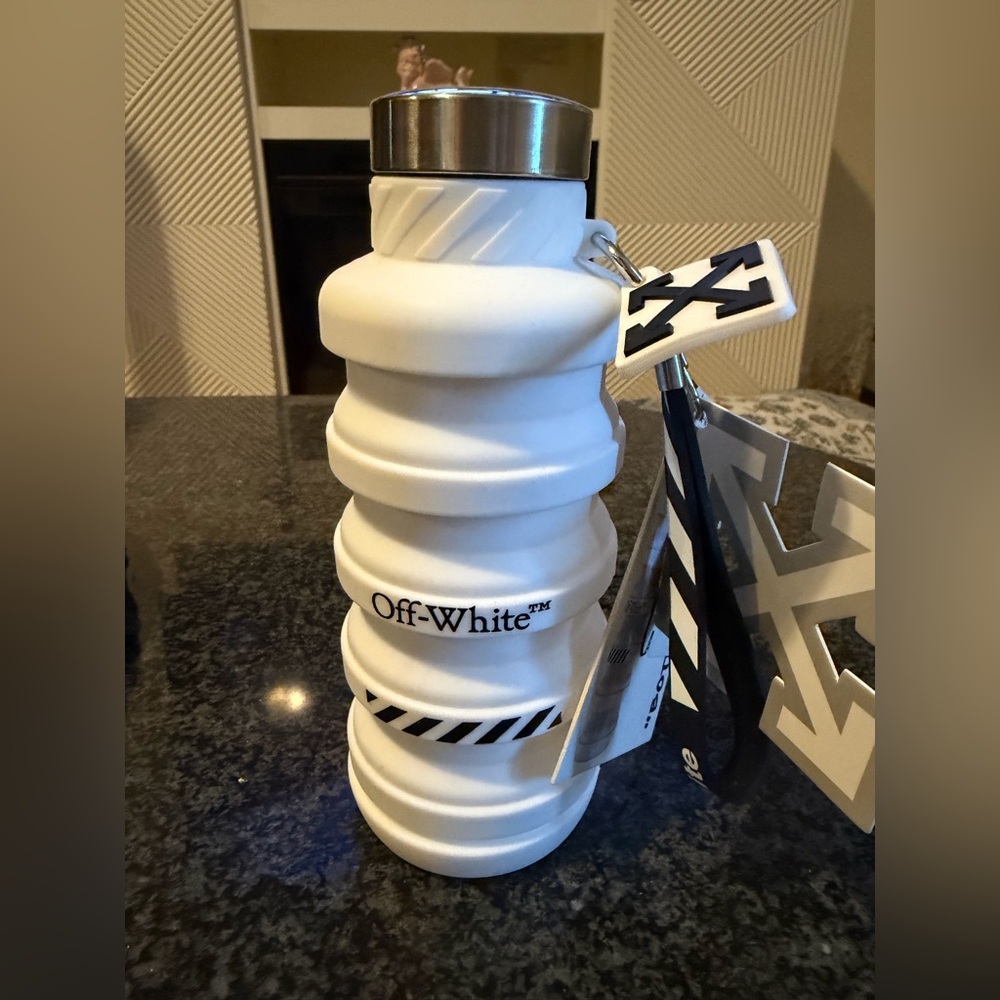Off-White LIMITED EDITION Silicon Collapsible Water Bottle